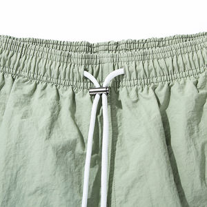 กางเกงขาสั้นออกกำลังกายผู้ชายขายส่ง ผ้าสแปนเด็กซ์/โพลีเอสเตอร์ แห้งเร็ว ระบายอากาศดี เอวยางยืด แบบเรียบ สั่งทำได้ - Product Image 5