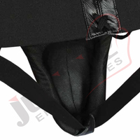 Protège-entrejambe en cuir respirant de haute qualité pour adulte, nouvelle arrivée, personnalisable, bicolore, protection de boxe antidérapante