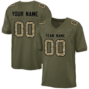 2025 Maillot de rugby de haute qualité pour hommes Chemise d'entraînement de football américain personnalisée avec nom et numéro d'équipe brodés - Product Image 3