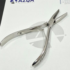 Pince à extensions de cheveux en acier inoxydable, outil de sertissage professionnel pour micro-anneaux et nano-anneaux, pour salon et usage domestique - Product Image 4