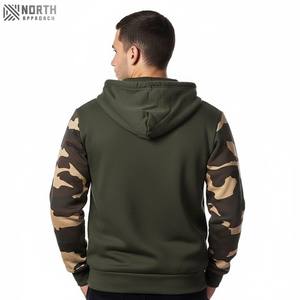 Survêtements personnalisés pour entraînement de jogging avec broderie pour hommes Slim Fit 100% Cotton Cargo Sweat Sweats à capuche et sweat-shirts pour hommes Stock Hoodies - Product Image 2