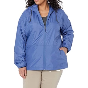 New Fashion Zipper Windbreaker Hoodie for Women Casual <b>Stitching</b> Color Windbreaker Fall Winter Hoodie for Women 2026 - Product Image 1