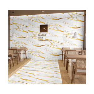 Fabriek Directe Verkoop Gouden Inktzwarte Serie Glanzend Afgewerkt 600X1200 Mm Porseleinen Vloertegels Digitale Verglaasde Geglazuurde Vloertegels - Product Image 5
