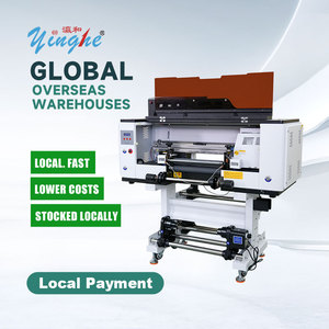 Nuevo Yinghe automático de alta resolución A3 30cm Dtf Uv máquina impresora Multicolor vidrio acrílico personalizado industria impresión - Product Image 1