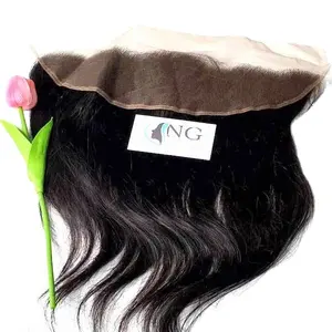 Hair option Lace Frontal Deep Wave full Black easy to dye HD Lace from Vietnamese vendor