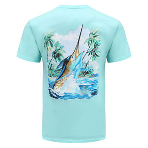Diseña Tu Propio Logotipo, Camisetas de Pesca Sublimadas con Protección Solar UPF 50, Transpirables, 100% Poliéster, Ligeras - Product Image 2