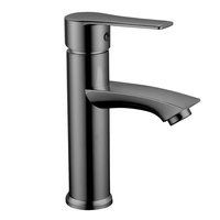 Robinet de lavabo économique en acier inoxydable, vente chaude, directement de l'usine, filtre, lavabo, robinet de salle de bain, robinet de lavabo chaud et froid