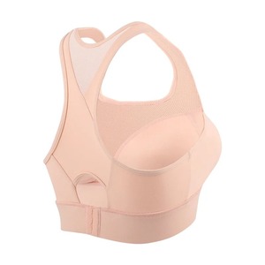 Femmes respirant 100% coton haut Impact sport soutiens-gorge hauts d'entraînement soutien complet Push up réglable entraînement Yoga soutien-gorge Fitness - Product Image 6