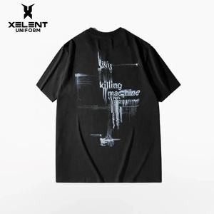 Camiseta Techwear 2026 para Hombre, Impermeable, Estilo Urbano, Estampada, Manga Corta, Transpirable, Color Negro - Product Image 1