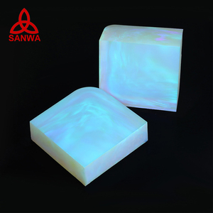 2025 Trend Oparex Nebula Aurora Opal OLP317 Blanco Rosa Distribuidor Precio para DIY Accesorios de joyería de madera hechos a mano - Product Image 2