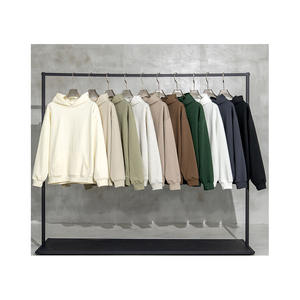 Sweats à capuche et sweats pour hommes en molleton polaire épais en coton épais Sweat à capuche surdimensionné Logo personnalisable Imprimé Sweats à capuche unisexe - Product Image 1