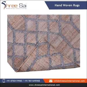 Alfombra de suelo de yute 100% de la mejor calidad, suave, hecha a mano, bordada con logotipo de piel, modelo para dormitorio, sala de estar, cocina, precio razonable - Product Image 5