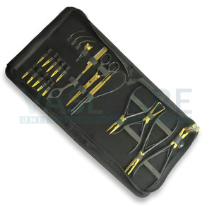 Alicates de extensión de cabello de salón profesional de oro negro, herramientas con almohadilla de silicona, Kit de alicates de prensa de cinta, instrumentos de acero inoxidable - Product Image 5