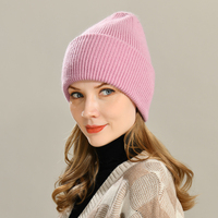 Gorro de punto con logotipo de diseño personalizado de tejido de algodón orgánico personalizado con bordado plano de logotipo