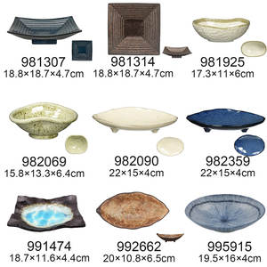 ราคาขายส่ง ชุดเครื่องครัวญี่ปุ่น สไตล์คลาสสิก จานลึกและชามเสิร์ฟหลากหลายแบบ ทำจากเซรามิก/เครื่องปั้นดินเผา ยี่ห้อ AITO - Product Image 5
