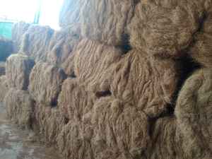 Fardos de fibra de coco Natural 100% de alta calidad, turba de fibra de coco para tejer, venta al por mayor, fardos de coco - Product Image 4