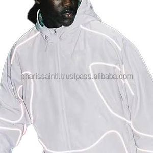 Conjunto Deportivo Informal de Gran Tamaño Personalizado Prince, Chaqueta Reflectante 3M y Pantalones Deportivos, Cortavientos, Chándal de Nailon para Hombre - Product Image 3