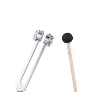 Diapason en alliage d'aluminium 128hz 256hz 512hz 1024hz 2048hz hz Ensemble de 7 diapasons Ent Chakra - Product Image 4