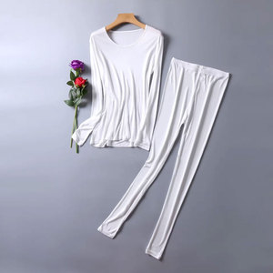 Mono Riders Women's Thermal <b>Long</b> Johns Eco-Friendly Outdoor Fitness Quick Dry Full Body Solid Color Breathable 2-Piece Set - Product Image 6