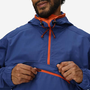 Chaqueta de golf ligera para hombre, cortavientos personalizado, impermeable, transpirable, ropa OEM con logotipo y servicios de etiqueta privada - Product Image 3