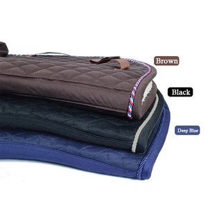 Coussinets de selle de saut réglables de haute qualité laine d'équitation coussinets de selle antidérapants confortables et respirants entraînement équestre - Product Image 6