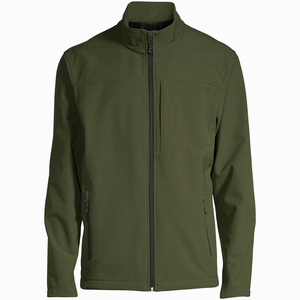 OEM/ODM-Chaqueta suave impermeable para hombre, chaquetas con cremallera de alta calidad, precio barato - Product Image 1