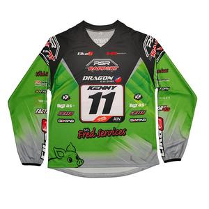 Gran oferta de camisetas de ciclismo por sublimación para hombre, cremallera completa, Material de poliéster 100%, logotipo personalizado de alta calidad para hombre - Product Image 6