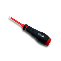 Juego de Destornilladores de Torque Aislados VDE Tridente 1.2-6N.m con Cuchilla Intercambiable de Acero Cromado/Óxido Negro, Personalizable OEM