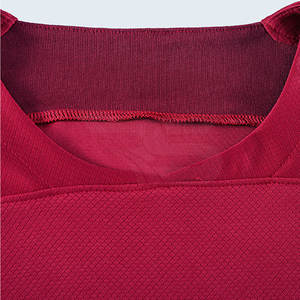 Maillots de football français dernière conception nouveau style uniforme de football uniforme de football de couleur unie de qualité supérieure à vendre - Product Image 4