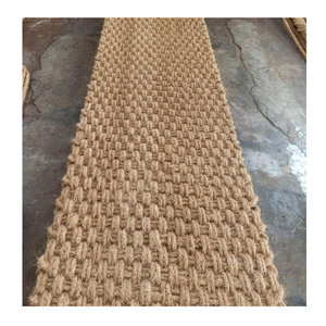 Beau tapis de coco fait à la main et tapis de coco durable pour les tapis de pavage extérieurs de station de vacances d'hôtel et l'usage décoratif de plancher - Product Image 6