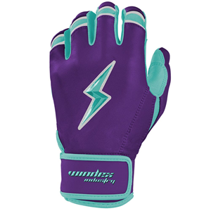 Guantes de bateo estilo BruceBolt personalizados de cuero de primera calidad con 100% guantes de cuero Cabretta de primera calidad - Product Image 2
