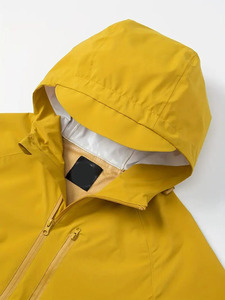 Veste coupe-vent respirante, dernière collection, faible MOQ, haute qualité, fermeture éclair personnalisée avec capuche, veste softshell pour homme, nouvelle arrivée, vente en gros - Product Image 4