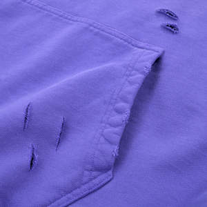 Ropa Urbana Vintage de Alta Calidad, Diseño Personalizado, Estilo Oversize, Efecto Desgastado por el Sol, para Hombre, 100% Algodón, ODM - Product Image 3