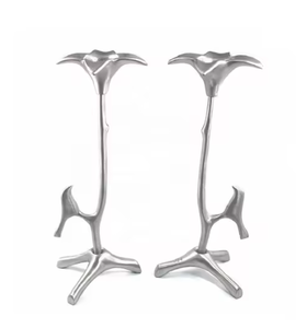Candelabro de Metal para decoración del hogar con diseño de patas delgadas, toque inspirado en el 2025 moderno, perfecto para un elegante ambiente de luz de sala de estar - Product Image 3