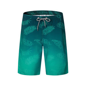 กางเกงขาสั้นชายหาดผ้าโพลีเอสเตอร์สำหรับผู้ชายพิมพ์ลายกระดานโต้คลื่นสำหรับว่ายน้ำวิ่งและเล่นเซิร์ฟ - Product Image 6