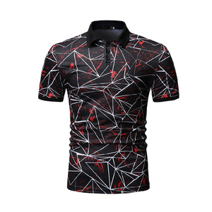 Nouveau design, logo personnalisé, polos à manches courtes pour hommes, polos décontractés pour hommes, polos en coton de qualité supérieure - Product Image 2