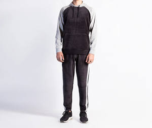 Survêtements Fabricant Prix Bas Unisexe 100% Polyester / Coton Survêtement d'Entraînement Logo Personnalisé Hommes Sweats à Capuche en Polaire - Product Image 5