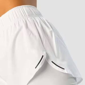 Cómodos pantalones cortos para correr 2 en 1 para mujer-Diseño de doble capa con compresión interna, ideal para entrenamientos de alta intensidad - Product Image 4