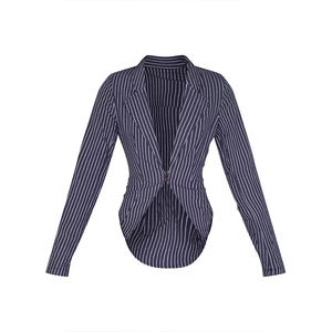 Vêtements de créateurs de haute qualité pour femmes, col en V, manches longues, chemise rayée marine, avec crochet plongeant et œil au meilleur prix - Product Image 5