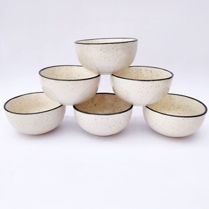 Tazón de Cerámica Japonés de Lujo para Servir Ensaladas, Hecho a Mano, Pulido, Estilo Americano, Sin Plomo, Duradero, Ecológico, para Fiestas - Product Image 1