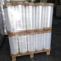 Film rétractable en plastique HDPE, sac anti-humidité, emballage, film thermorétractable, film rétractable PE pour bouteilles et canettes
