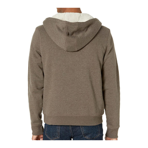 คอลเลกชันใหม่ของผู้ชายเสื้อแจ็คเก็ตแขนยาวมีฮู้ดปักลายแบบดิจิตอลจำนวน2ชิ้นย้อมสีล้วน - Product Image 6