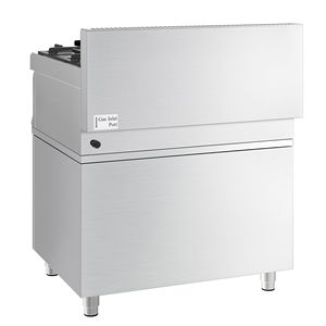 Estufa de gas - 23kW - 4 quemadores - con mueble base - 2 puertas - Product Image 6