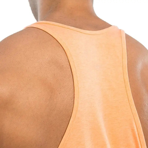 Camiseta sin mangas deportiva informal para gimnasio para hombre, camiseta muscular ligera de secado rápido de algodón 100% con diseño sin mangas con logotipo personalizado - Product Image 6