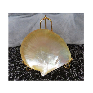Nacre de nacre naturelle polie artisanat plaque de perle caviar plaque de nacre à vendre - Product Image 4