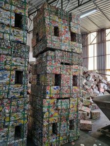 Chatarra de Latas de Aluminio Prensadas Limpias de Alta Pureza 99.89%, Material de Reciclaje de Latas de Bebidas Secas y Limpias para Exportación Global - Product Image 3