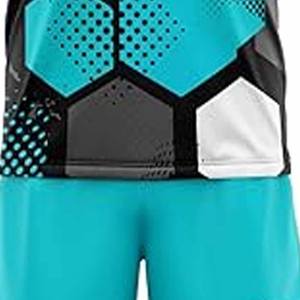 Vêtements de football, uniformes de football de haute qualité à séchage rapide pour adultes, ensemble en polyester avec impression de logo personnalisé, maillot de football design - Product Image 3