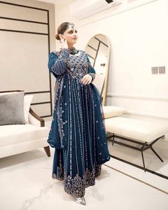 <b>Presenting</b> New Designer Heavy Georgette Beautiful Sequence Embroidered Anarkali Gown With Dupatta Set Ready to Wear - Product Image 1