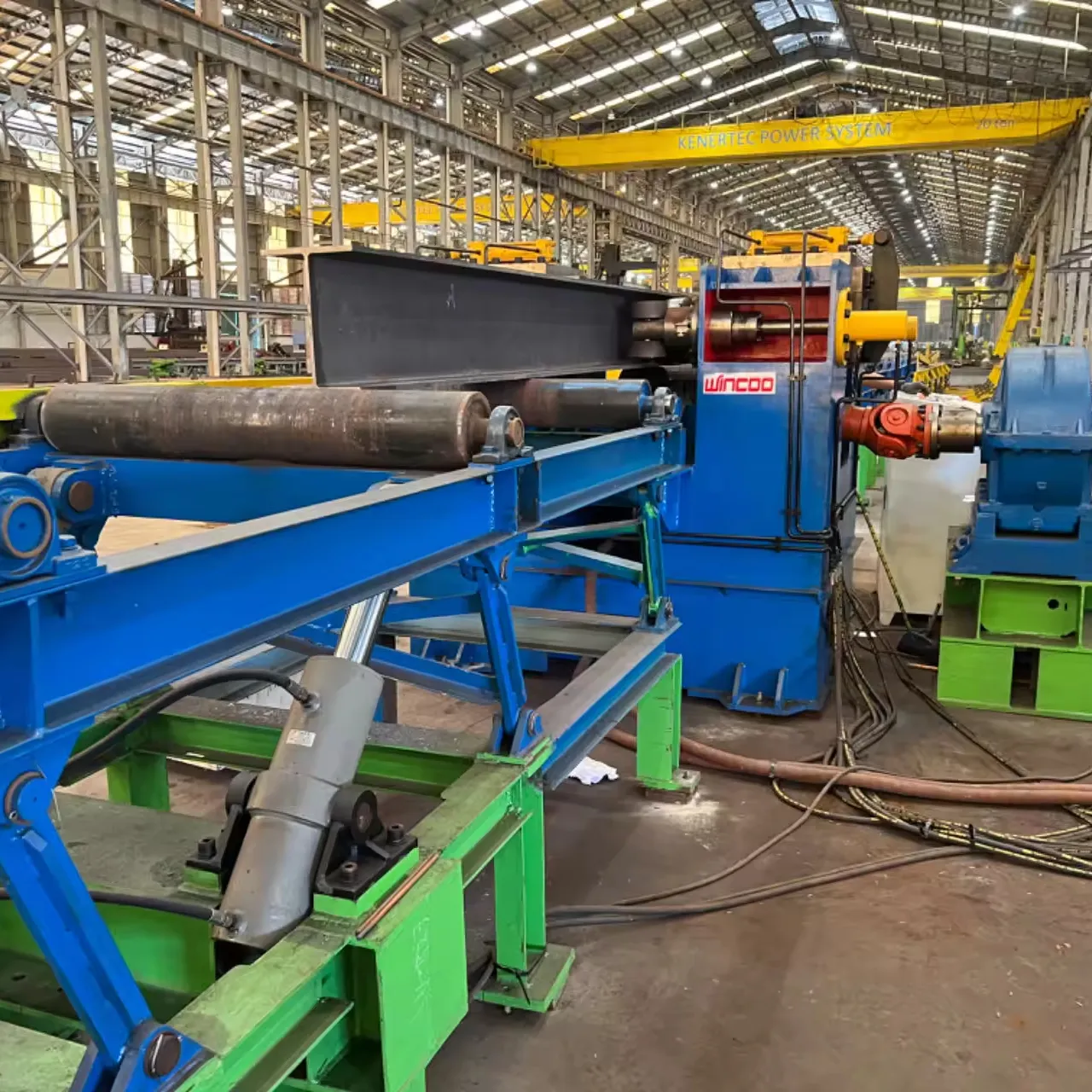 Hydraulic Automatic High Production Efficiency Metal Hydraulic flange Straightening Machine