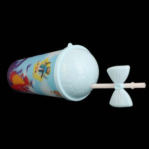 Vaso de Paja Elegante - Azul Cielo - Product Image 3